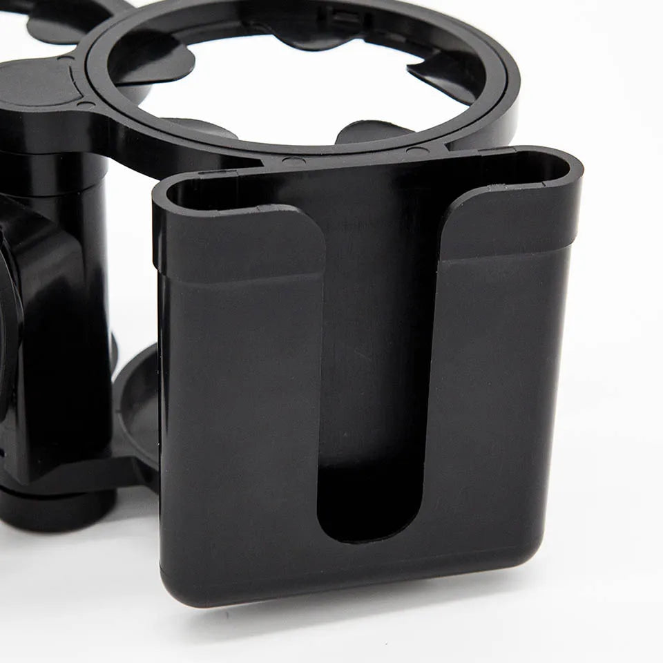 Stroller Cup Holder Phone Support Milk Bottle Drink Cup Holder Conversion 2 Cups For Universal Pram Baby Stroller Accessories