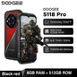 Global Version DOOGEE S118 Pro 5G Rugged Phone Dimensity 7050 10800mAh Battery 6.6'' FHD 120Hz 8GB RAM 512GB ROM Cell Phone NFC