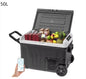 Car cooling box with compressor, 18/20/30.6/35/45/49.4L, with app, portable refrigerator 12V 24V 230V, camping refrigerator down to -20°C for cars and trucks