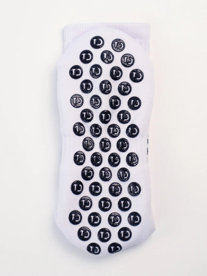 6 Pairs of football socks sports socks men's mid-calf socks silicone non-slip dot socks basketball yoga socks