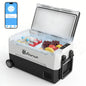 Foursun 21L/25L/35L/45L/55L Portable Compressor Car Fridge Freezer with Bluetooth App Control, for Camping, Travel, Home, DC 12V/24V & AC 100-240V