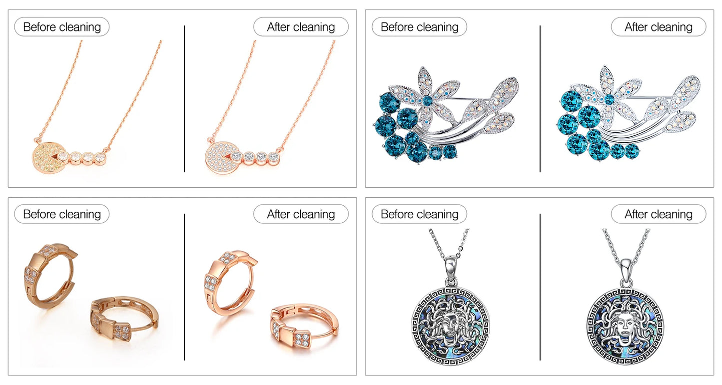 Ultrasonic Cleaner Glass Jewelry Watch Tools 1L 40KHz Ultrasonic Cleaning Machine 60W 120W Ultrasound Bath Degas Semiwave