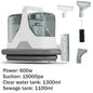 Spot Cleaner Handheld Carpet Cleaner for Sofa Curtain Pet Hair Spray Suction Integrated Machine Clean Machine