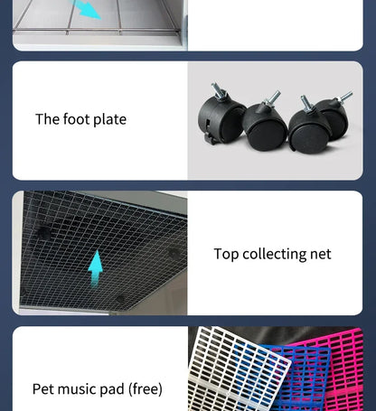 Commercial furniture, pet drying box (suitable for both cats and dogs), pet dryer/high-velocity dryer