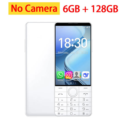 DOOV R70 4G Smart Touch Screen Keypad Mobile Phone Without Camera 6GB+128GB 2600mAh 4.0 Inch Smartphone Android Hebrew Keyboard
