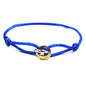 Zalman Wholesale GDS888 Luxury Unisex Bracelet 3 Metal Buckle Hand Chain Adjustable Men's Rope Bracelet for Women Jewelry Gifts