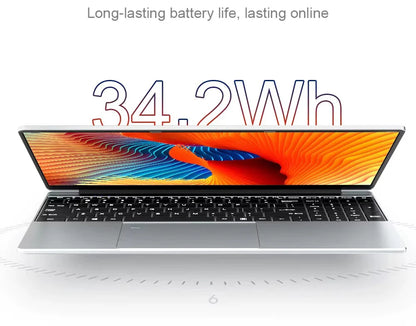 15.6 inch Laptop Computer Intel Core i9-9900 Windows 11 16GB RAM 1TB 2TB SSD Notebook PC Backlight Fingerprint Office Study Gaming Laptops