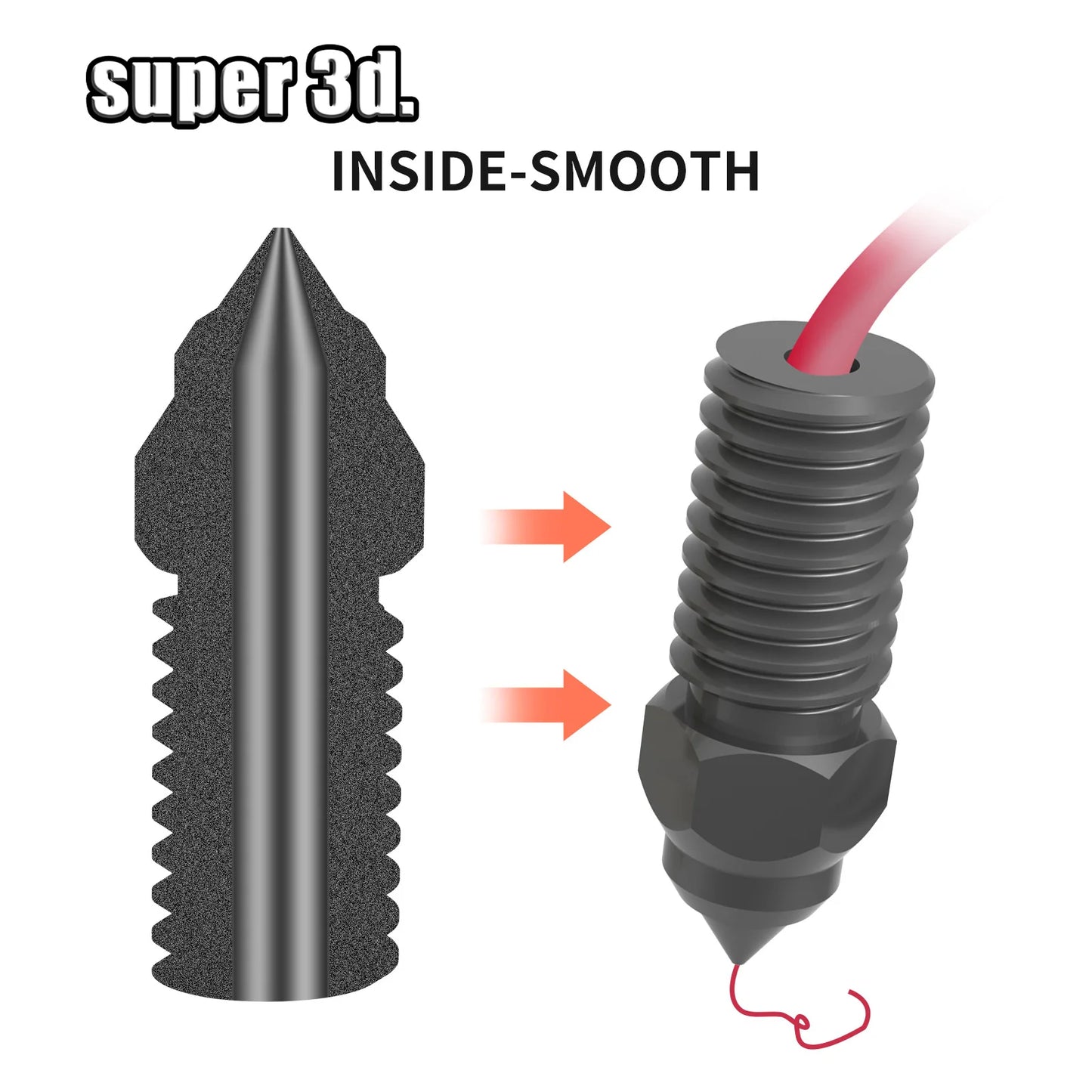 0.2/0.4/0.6/0.8mm For Elegoo Neptune 4 Nozzle Hardened/Stainless Steel Brass Nozzles 3D Printer Parts For Elegoo Neptune4 Nozzle