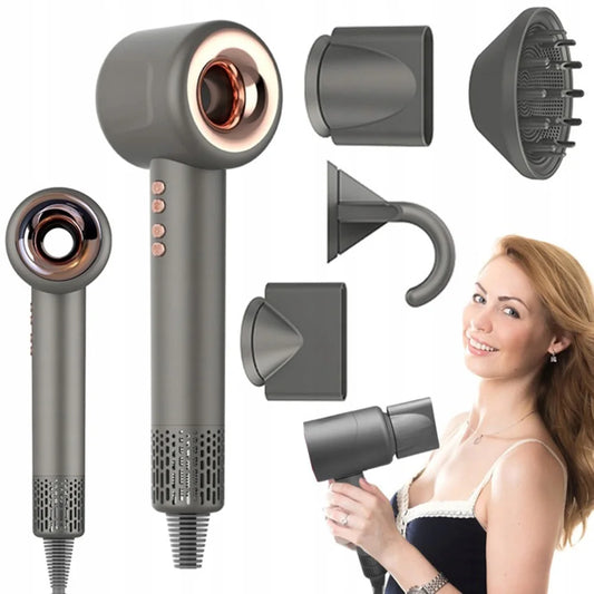 Professional Hair Dryer 1600W Fast Drying Negative Ionic Hair Dryer Barbershop Personal Hair Care Styling Temperature Dryers
