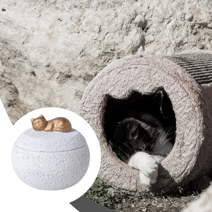 Pet Urn Cremation Memorial Urn Pets Supplies Keeping Precious Memories Urn Box for Burial Final Comforting Resting Place Funeral