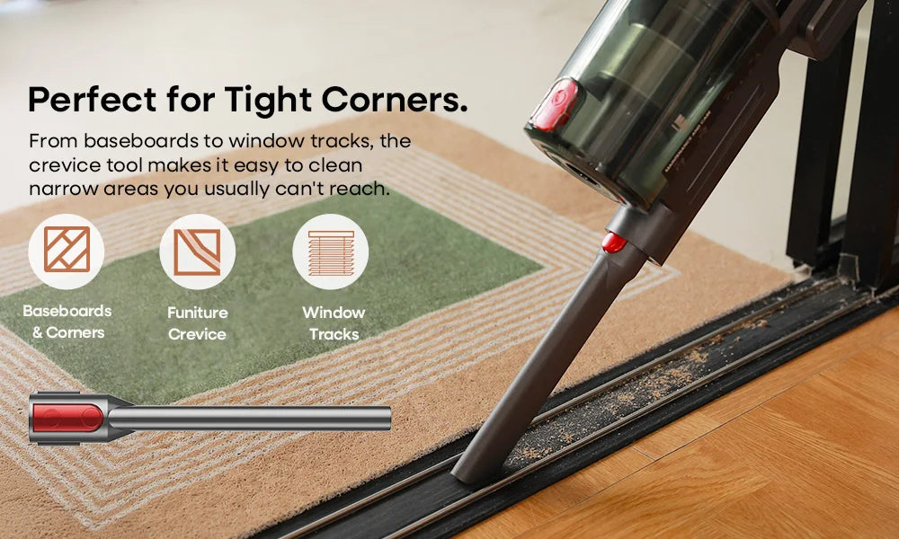 Erabros EV7 Cordless Vacuum Cleaner,70KPa Suction,550W Motor,70Min Runtime,Charging Storage Base,Stick Vacuum with Aroma Design