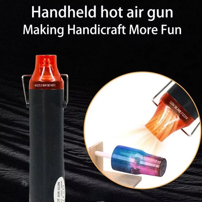 300W Handheld Hot Air Gun Portable Mini Heat Gun for DIY Crafts Shrink Wrapping