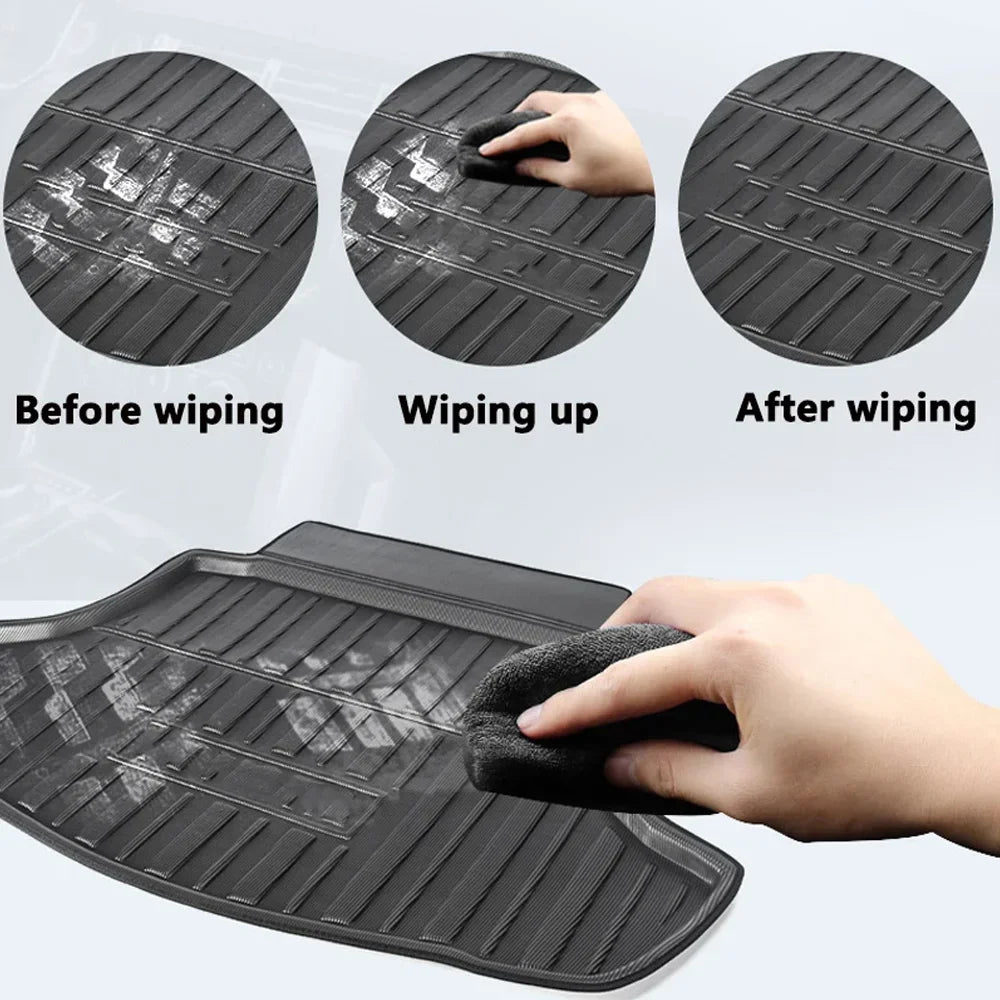 Car Trunk Mat for XPeng G6 EV 2024~2026 2025 EVA Luggage Waterproof Rug Cargo Carpet Boot Storage Pad Liner Cover Accessories