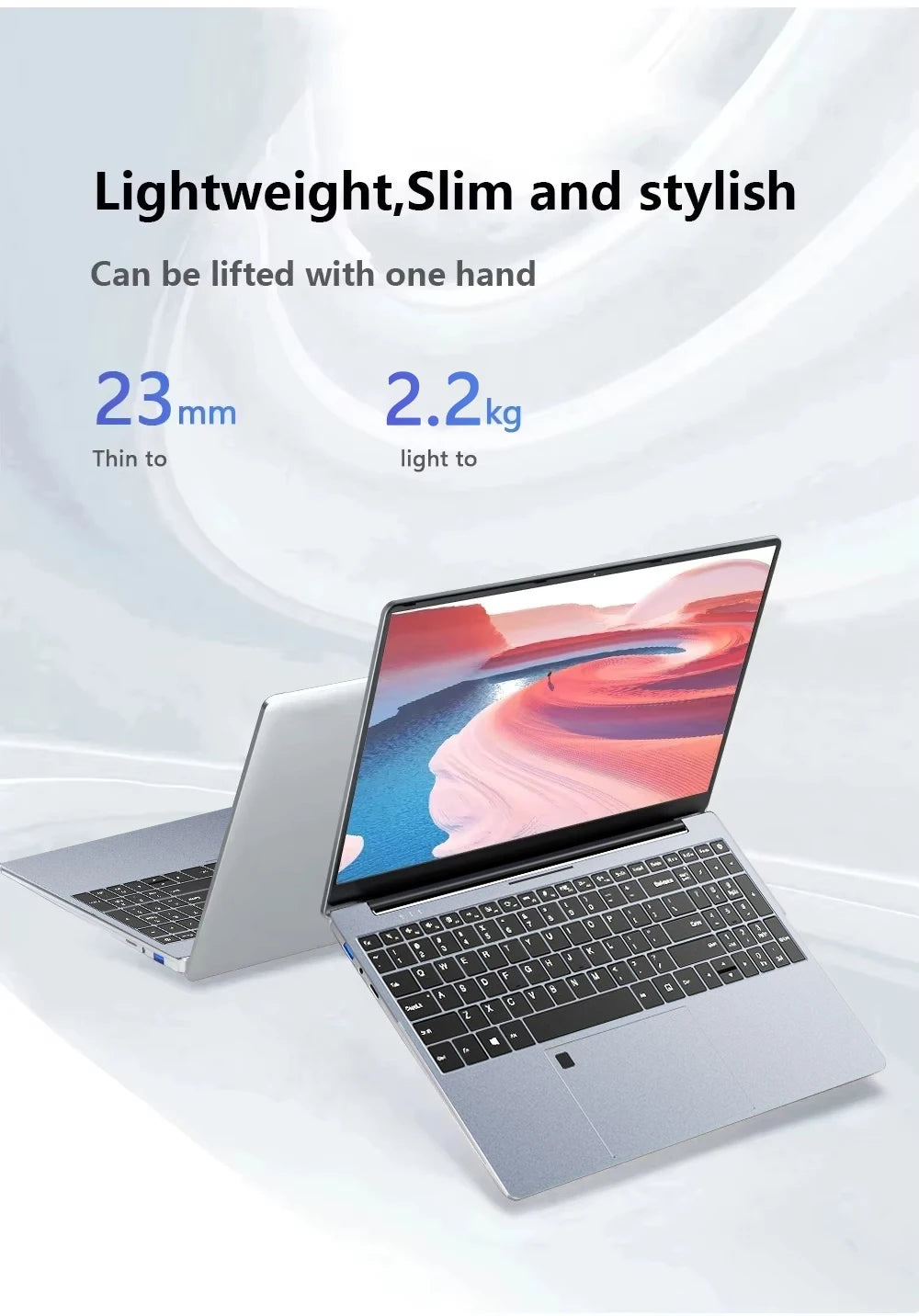 15.6 inch Laptop Computer Intel Core i9-9900 Windows 11 16GB RAM 1TB 2TB SSD Notebook PC Backlight Fingerprint Office Study Gaming Laptops