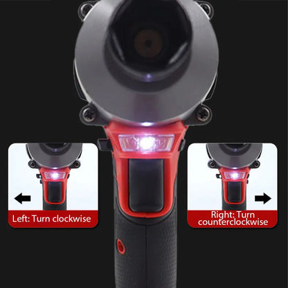 Fit For Milwaukee Battery 1300NM Large Torque Cordless Wrench Brushless Electric Impact Wrench Repair Power Tools Car Truck