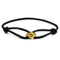 Zalman Wholesale GDS888 Luxury Unisex Bracelet 3 Metal Buckle Hand Chain Adjustable Men's Rope Bracelet for Women Jewelry Gifts