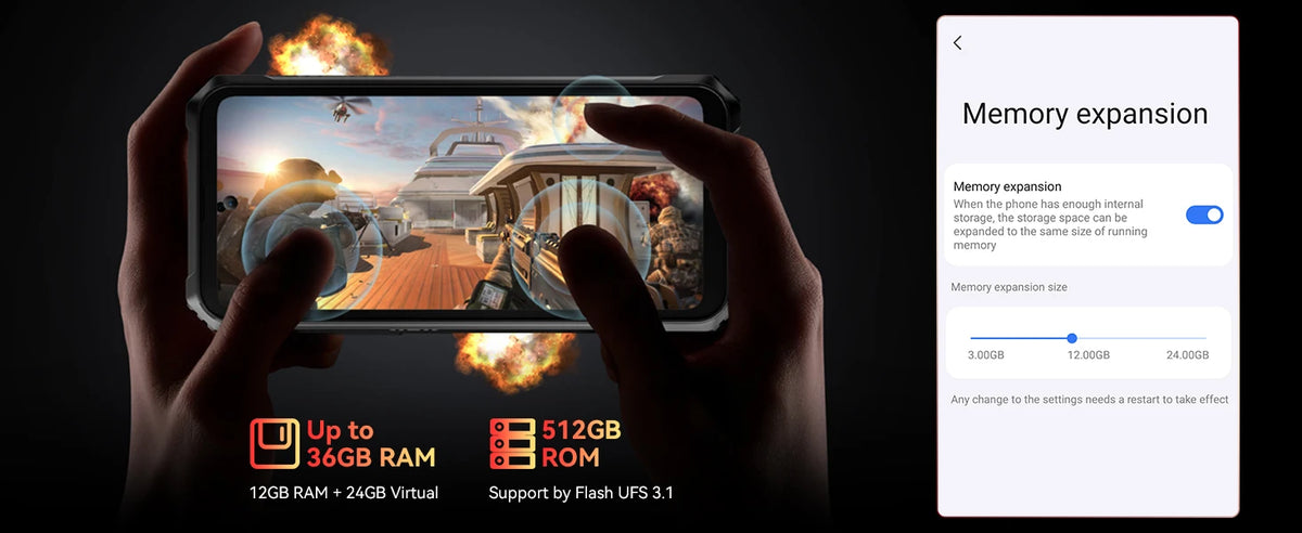 Blackview BL9000 PRO 5G Rugged Smartphone 6.78'' FHD Display 12GB 512GB Infrared Imaging Camera 8800mAh/120W Android 14