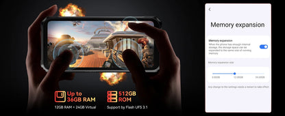 Blackview BL9000 PRO 5G Rugged Smartphone 6.78'' FHD Display 12GB 512GB Infrared Imaging Camera 8800mAh/120W Android 14