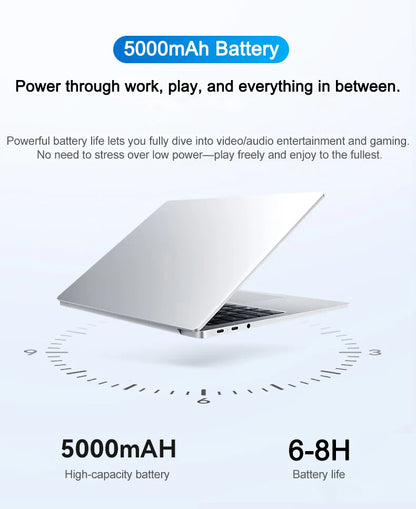 2026 New Ultra Slim 14.1' Laptop Intel Core I7-8650U Windows 11 Pro 32GB RAM 2TB M.2 SSD - Ideal for Office & Study
