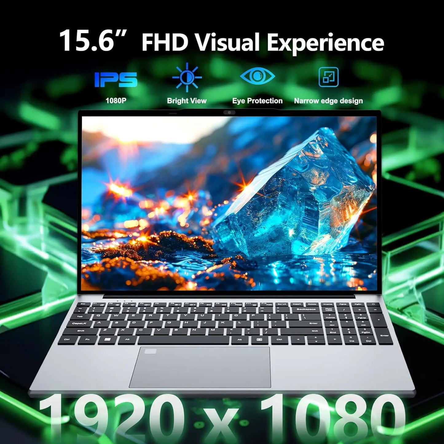 15.6 inch Laptop Computer Intel Core i9-9900 Windows 11 16GB RAM 1TB 2TB SSD Notebook PC Backlight Fingerprint Office Study Gaming Laptops