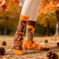 1 Pair Cartoon Lucky Cat AB Style Personalized Fashion Men's Mid-calf Socks Suit In All Seasons