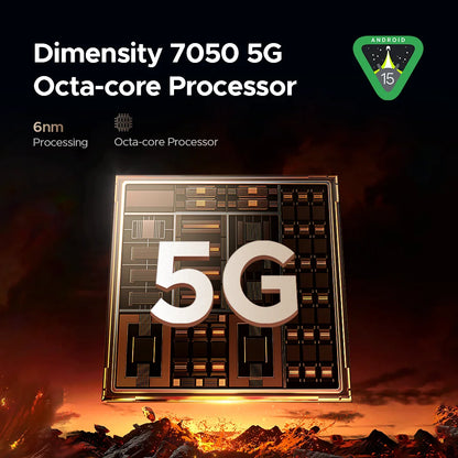 DOOGEE Blade20 Turbo 5G Rugged Phone Gemini Al 6.6'' Screen 10300mAh Battery 8GB 256GB 50MP Camera Android 15 NFC Mobile Phone
