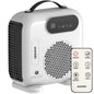 2000W fan with remote control heater electric timer LED panel fan function cold blast temperature range 15-40 °C