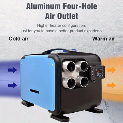 EAFC Car Heater Air Diesel Heate 12V 24V 220V Air Parking Heater Warmer Wireless LCD Remote Control Engine Preheater