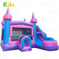 5.8m Inflatable Jungle Bounce House & Slide – Commercial Grade Pink  Combo Bouncy Castle  for Kids Ultimate Fun  Outdoor Events