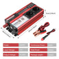 4000W 3000W Power Inverter DC 12V to AC 220V 230V Transformer with 4 USB EU Sockets Charging with LED Display