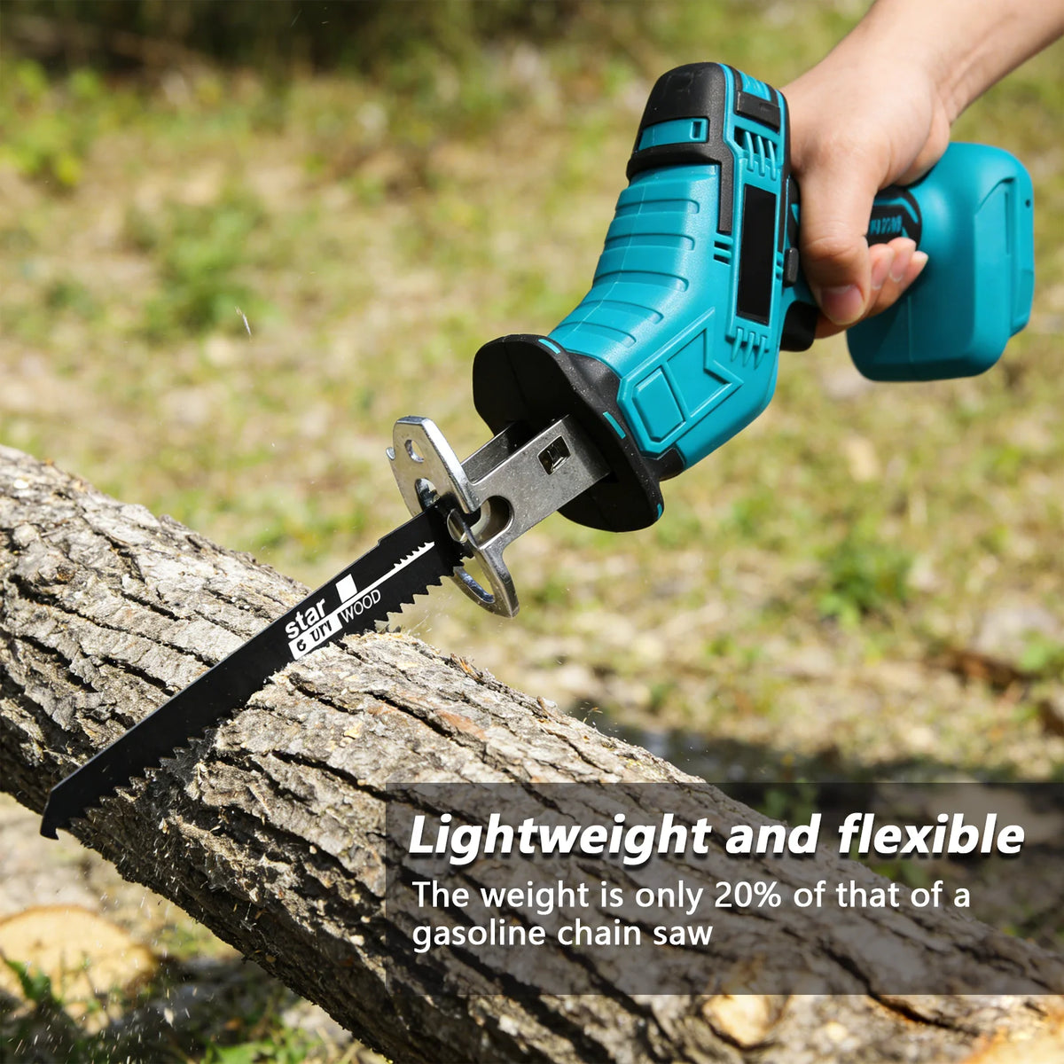 100mm Cordless Electric Reciprocating Saw 3000rpm Variable Speed Metal Wood Cutting Tool Electric Saw For Makita 18V Battery