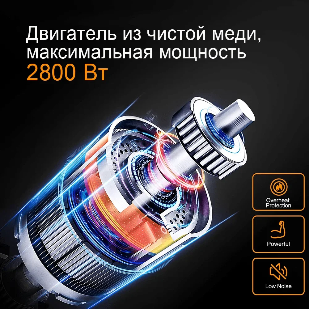 2800W Electric Meat Grinder Stainless Steel Multifunction Vegetable Sausage Processor Slicer Chopper Mincer Baby Food Processor