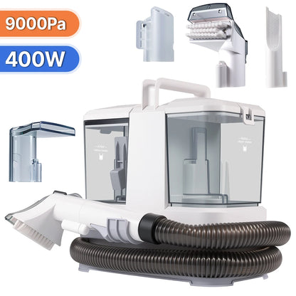 Spot Cleaner 750W 11/15KPa Handheld Carpet Cleaner for Sofa Curtain Spray Suction Integrated Machine Household Clean Machine