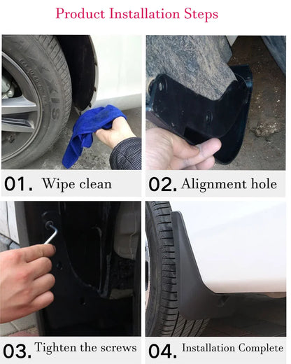For XPeng G9 2022~2026 2023 2024 2025 Car Front Rear Wheel Mudguard Flaps Mud Skin Cover Guards Fenders Splash Parts Accessories
