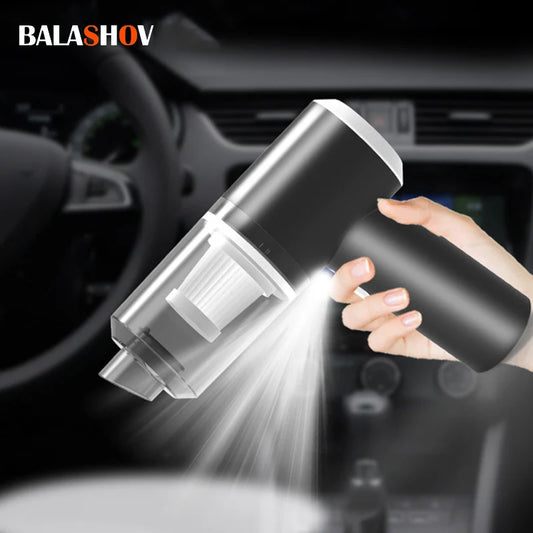 Wireless Car Vacuum Cleaner Portable Vacuum Cleaner Dual Use for Home and Car 120W High Power Powerful Vacuum Cleaner Bring LED