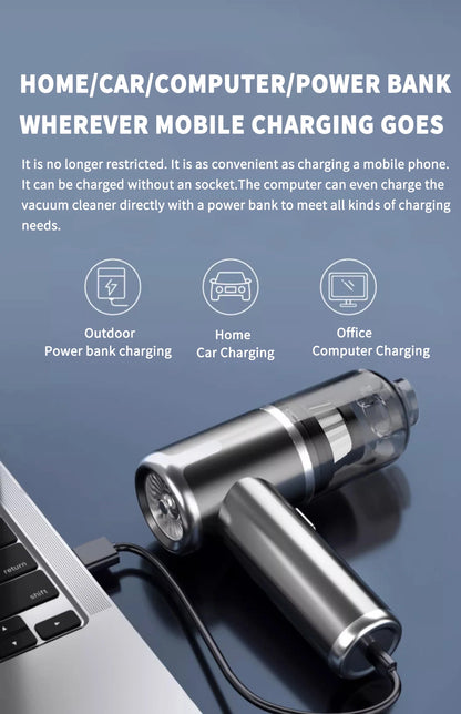 SZUK New Mini Car Vacuum Cleaner Cordless Powerful Wireless Car Cleaner HandHeld Portable Vacuum Cleaner Cleaning Machine