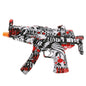 Electric Toy Launcher with Graffiti Design - Action Gun with Light and Sound Effects for Kids, Model Yf-1718, Adventure Gift
