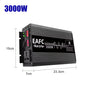 EAFC Pure Sine Wave Inverter 4000W/3000W/2000W DC 12V To AC 220V Voltage Transfer Converter Universal EU Socket Auto Accessories