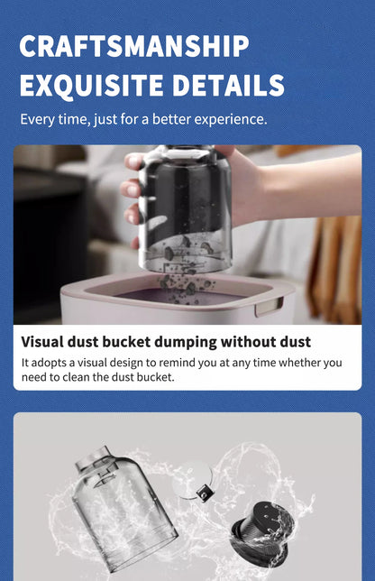 SZUK New Mini Car Vacuum Cleaner Cordless Powerful Wireless Car Cleaner HandHeld Portable Vacuum Cleaner Cleaning Machine
