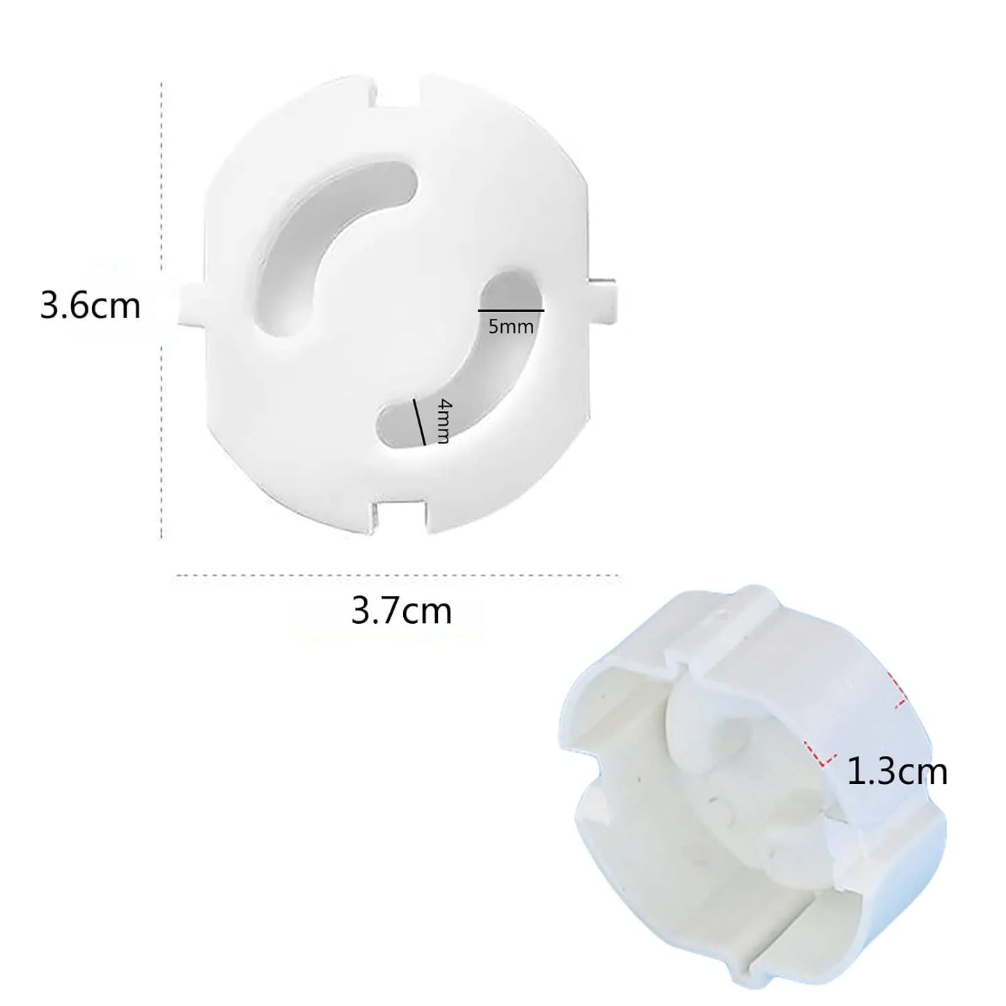 Baby Safety Child Electric Socket Outlet Plug Protection Security Two Phase Safe Lock Cover Kids Sockets Cover Plugs