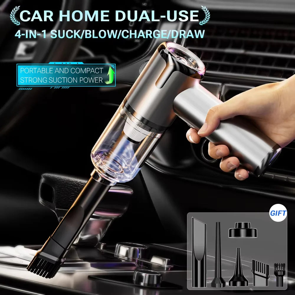 SZUK New Mini Car Vacuum Cleaner Cordless Powerful Wireless Car Cleaner HandHeld Portable Vacuum Cleaner Cleaning Machine