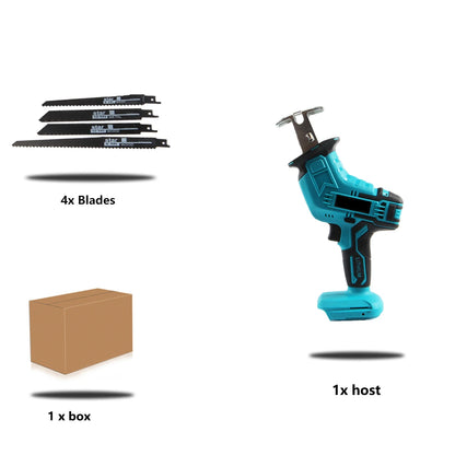 100mm Cordless Electric Reciprocating Saw 3000rpm Variable Speed Metal Wood Cutting Tool Electric Saw For Makita 18V Battery