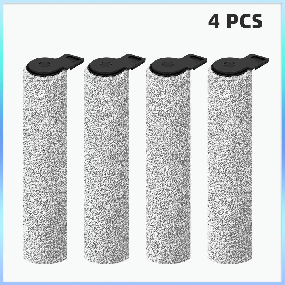 Compatible For UWANT D100/ D100 PRO/ D500 PRO/ D600 Robot Vacuum Cleaner Replacement Parts Main Roller Brush HEPA Filters