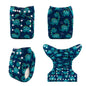 U Pick ALVABABY Digital Position Cloth Diapers Baby Reusable Modern Cloth Nappy for Baby with 1pc Microfiber Insert