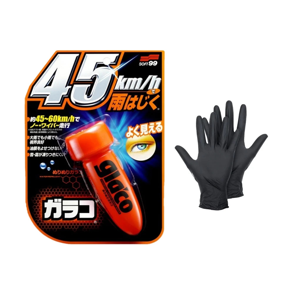 Soft99 Glaco Film Remover Water Repellent Coating Agent G19 G47 G38 G73 G4 G65 Set