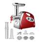 2800W Electric Meat Grinder Stainless Steel Multifunction Vegetable Sausage Processor Slicer Chopper Mincer Baby Food Processor