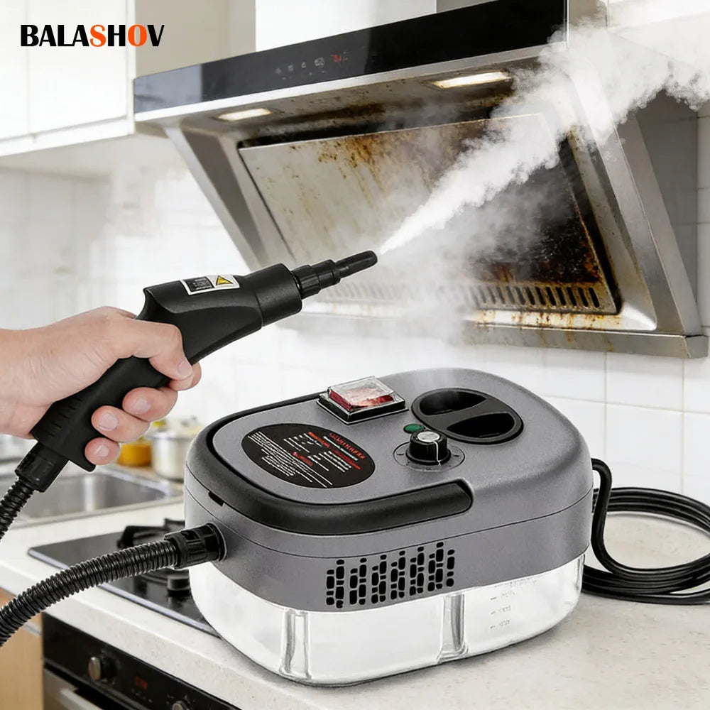 2500W High Temperature and Pressure Handheld Steam Cleaners Air Conditioner dog Hood Car Steam Clean V EU Plug