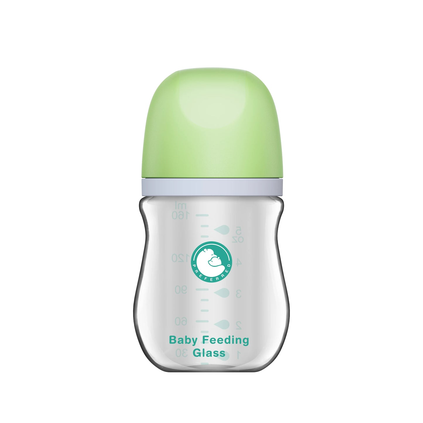1PCS Newborn Feeding Bottles 90ML/160ML Baby Bottle Glass Bottles Anti-flatulence Milk Feeding Bottles Infant BPA free