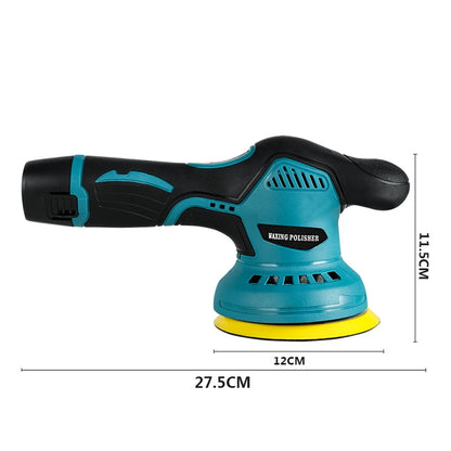 Wireless Car Polisher 12V 2800-5500rpm Cordless Car Polishing Machine Electric Polishing Wax Tool Noiseless 8 Variable Speeds