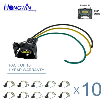 1/10PCS Crankshaft Camshaft Position Sensor Connector Plug For Hyundai Kia Chevrolet 6238325 90357491 96440319 96253544